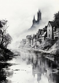 Poszter 25x35cm Ködös Reflex