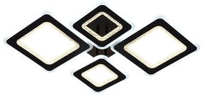 LED Dimmelhető felületre szerelhető csillár LED/95W/230V 3000-6500K + távirányítás