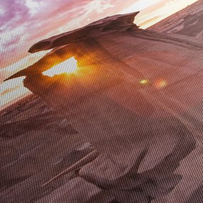 Kép - naplemente a sivatagban (120x50 cm)