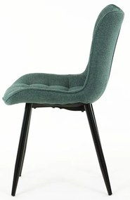 Zöld Szövet Étkezőszék. HC-462 GRN2