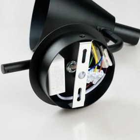 Brilagi - LED Fali lámpa LUCERA LED/3W/230V fekete