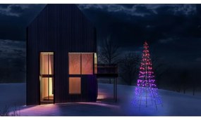 Twinkly TWP300SPP-BEU RGBW LED kültéri karácsonyfa 300 LED, 2m, IP44, Wi-Fi