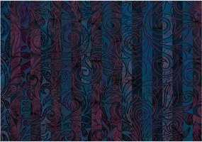 3D fotótapéta absztrakt gömbök virágok geometria 254 x 184