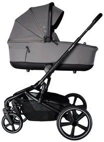 Kombinált babakocsi nagy kerekekkel 2 az 1-ben X-lander Cruiser 2.0 Cool Grey