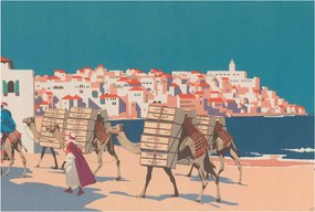 Fotótapéta Flizelin Design Divatos teve karaván 104x70 Ragasztó