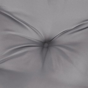 2 db szürke oxford szövet kerti padpárna 180 x 50 x 7 cm