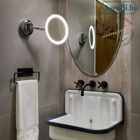Ledes Tükör Fekete Mascali Round LED ASTRO 1373001