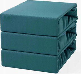 Pamut lepedő gumis 180x200 Tengerészkék