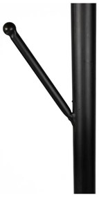 Fekete fém fogas ø 29x170 cm Twiggy – White Label