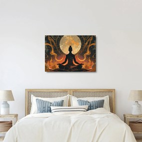 Kép - Meditáció (70x50 cm)