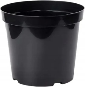 Termelő kaspó kerek, fekete 20L