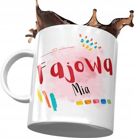 Bögre Mia Feleség Barátnő Ajándék Nyomtatott Fotóval