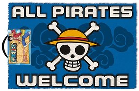 Lábtörlő One Piece - All Pirates Welcome