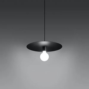 Sollux SL.0853 - Csillár zsinóron FLAVIO 1xE27/60W/230V fekete