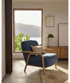 Kék fotel Sylo – Kave Home
