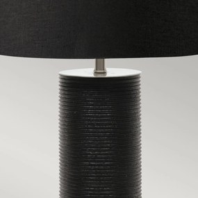 Elstead Lighting RIPPLE RIPPLE-TL-BLK Asztali lámpa 1x60W/E27
