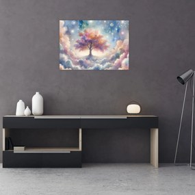 Kép – Életfa a felhőkben (70x50 cm)