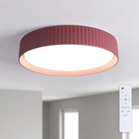 Brilagi-LED Fényerőszabályozható mennyezeti lámpa LUCIA LED/48W/230V Ø 41 cm piros + távirányító
