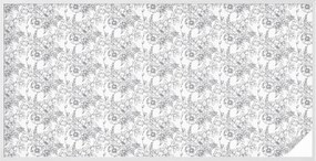 Öntapadós Ablakfólia Adatvédelem Virágos elegancia 200x100