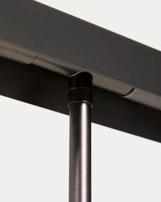 Fekete állólámpa (magasság 121 cm) Lynor – Kave Home