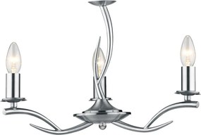 Dar Lighting ELKA ELK0346 Plafonlámpa 3x60W/E14