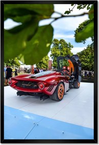 Poszterek keretben 40x60 Detomaso Autó