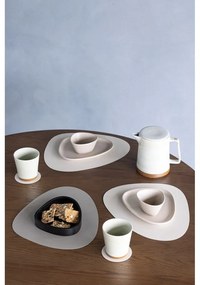 Barna dekoratív fa tárolódoboz 26x23x3 cm Curve L – LIND DNA