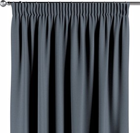 Függöny ráncoló szalaggal 1 db 130x245cm kék