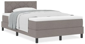 Boxspring ágy matraccal Taupe 120x200 cm Szövet