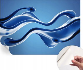 Öntapadós tapéta 3D fali furnér Absztrakt könnyűség 152x104 cm