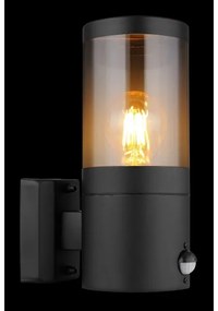 Globo 32014BSS-Kültéri fali lámpa érzékelővel XELOO 1xE27/60W/230V IP44