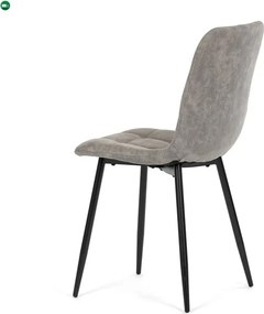 Szürke Vintage Szövet Étkezőszék. CT-281 GREY3