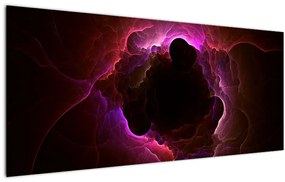 Kép - felhős absztrakció (120x50 cm)