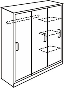 Tolóajtós szekrény 3323 bükk - 
            bükkfa
          , 
            Laminált és mások
          , 
            180
          x
            58
          x
            138
          cm