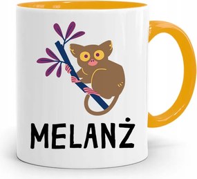 Bögre Sárga Vicces Melange Ajándék fényképes nyomtatással