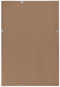 Ezüst falitükör 61 x 91 cm MERVENT Beliani