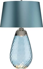 Elstead glamour modern asztali lámpa lena kacsa tojás kék elslena-tl-l-blue