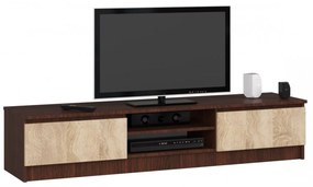 RTV TV asztal 160 cm wenge / sonoma tölgy