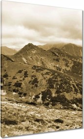 Vászonkép 70x100 Tátra Lengyel hegyek Kilátás