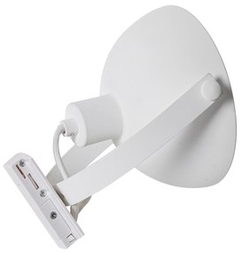 Ipari sín spotlámpa fehér ezüst belsővel - Magnax