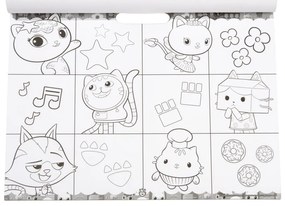 Gabi babaháza Cats színező és activity szett