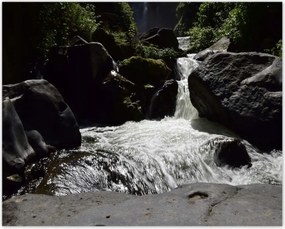 Poszterek 50x40 Peguche vízesés Ecuador