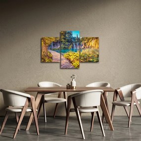 Kép - Plitvicei-tavak, Horvátország (90x60 cm)