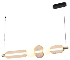 Zuma Line MD2596-5B-3BGT- LED csillár kábelen SARR 27W/230V 3000-5700K aranyszínű + távirányító