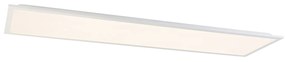 LED panel rendszer mennyezethez, fehér téglalap alakú, Kelvin - Pawel színben szabályozható LED-del