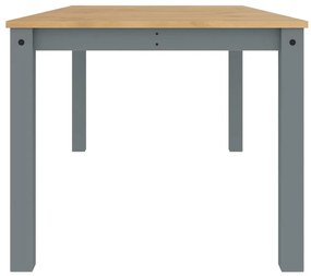 Panama szürke tömör fenyőfa ebédlőasztal 180 x 90 x 75 cm