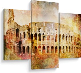 Kép - Digitális festészet, Colosseum, Róma, Olaszország (90x60 cm)