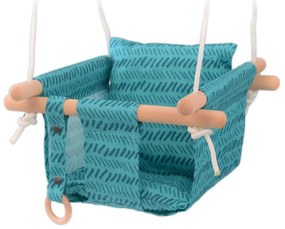 2Kids Toys -&nbsp;Gyermek szövethinta türkiz 2D11938