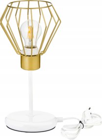 Éjjeli lámpa Loft asztali lámpa led E27 arany