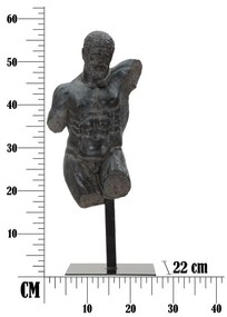 Museum Man fekete dekorációs szobor - Mauro Ferretti